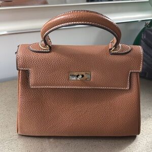 BIRKIN KELLY BROWN HANDBAG